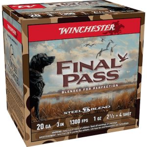 winchester final pass 20 gauge steel ammo