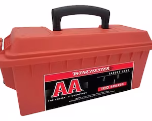 winchester aa super handicap heavy target 12 gauge ammo 2 3/4" #7 1/2 lead shot 1 1/8 oz ammo can of 100