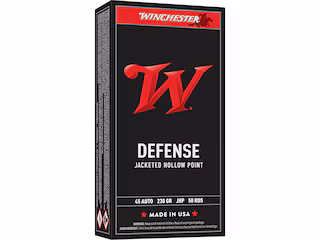 winchester defense 45 acp ammo 230 grain jacketed hollow point winchester defense 45 acp ammo 230 grain jacketed hollow point