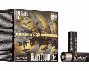federal premium black cloud waterfowl 12 gauge steel ammo