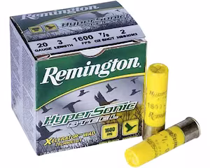 remington hypersonic waterfowl 20 gauge steel ammo