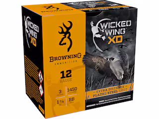 browning wicked wing xd waterfowl 12 gauge steel ammo browning wicked wing xd waterfowl 12 gauge steel ammo