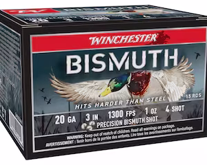 winchester bismuth 20 gauge ammo