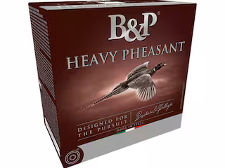 b&p heavy pheasant 20 gauge nickel plated lead ammo b&p heavy pheasant 20 gauge nickel plated lead ammo