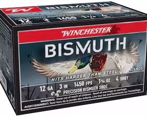 winchester bismuth 12 gauge ammo