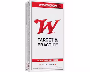 winchester white box usa 45 acp ammo 230 grain full metal jacket