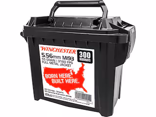 winchester m193 5.56x45mm nato ammo 55 grain full metal jacket winchester m193 5.56x45mm nato ammo 55 grain full metal jacket