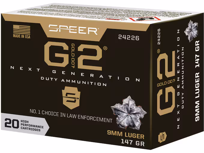 speer gold dot g2 9mm luger ammo 147 grain speer g2 polymer tip speer gold dot g2 9mm luger ammo 147 grain speer g2 polymer tip