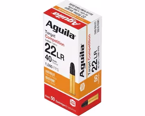 aguila target 22lr ammo 40 grain round nose