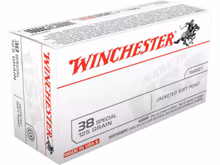 winchester white box usa 38 special ammo 125 grain jacketed soft point winchester white box usa 38 special ammo 125 grain jacketed soft point