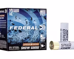 federal speed shok snow goose 12 gauge steel ammo