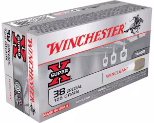 winchester super x winclean 38 special ammo 125 grain jacketed soft point
