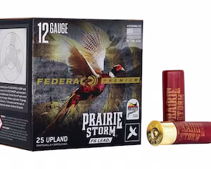 federal premium prairie storm 12 gauge copper plated lead ammo