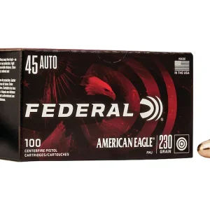 federal american eagle 45 acp ammo 230 grain full metal jacket