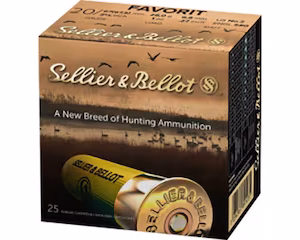 sellier & bellot 20 gauge buckshot ammo 2 5/8"