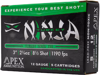 apex turkey ninja tss 12 gauge tungsten ammo apex turkey ninja tss 12 gauge tungsten ammo