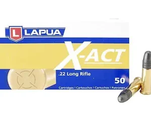 lapua x act 22lr ammo 40 grain round nose