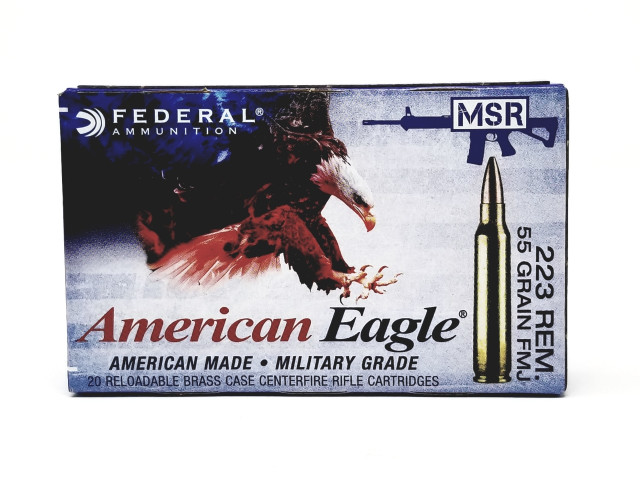 federal 223 remington american eagle ae223j 55 gr 500 rounds federal 223 remington american eagle ae223j 55 gr 500 rounds