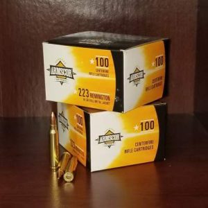 armscor 223 rem ammunition arm50447 55 grain full metal jacket case of 1200 rounds