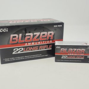cci 22lr ammunition blazer 0021 40 grain lead round nose case of 5000 rounds