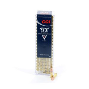 cci mini mag 22 lr ammunition 0030 copper plated round nose 40 grain case of 5000 rounds