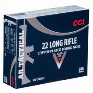 cci ar tactical 22lr 40 gr 1200 fps cprn 3000 rounds