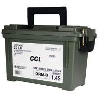 cci 22lr mini mag ammo can 40gr cprn 1600 rounds
