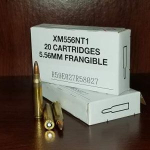 federal 5.56x45mm ammunition xm556nt1 50 grain non toxic frangible soft point 500 rounds