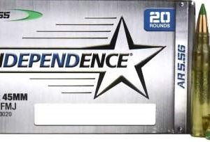 federal independence 5.56mm 62 gr fmj ammo xm855i case 500 rounds