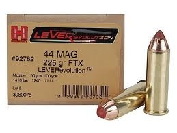 hornady 44 magnum leverevolution h92782 225 gr ftx rounds 200 rounds
