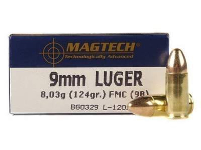 magtech 9mm ammunition 9b 124 grain full metal jacket case of 1000 rounds magtech 9mm ammunition 9b 124 grain full metal jacket case of 1000 rounds