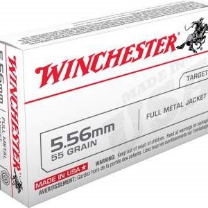 winchester 5.56x45mm ammunition q3131 55 grain full mettal jacket case of 1000 rounds