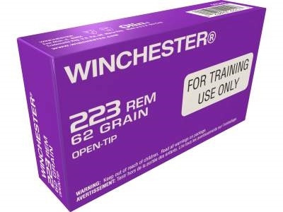 winchester 223 remington ammunition q3340 62 grain open tip purple tinted brass case 1,000 rounds winchester 223 remington ammunition q3340 62 grain open tip purple tinted brass case 1,000 rounds