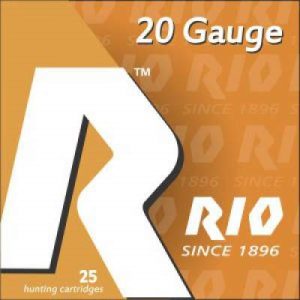 rio 20 gauge ammunition rc206case 2 3/4" 1oz #6 1250fps case 250 rounds