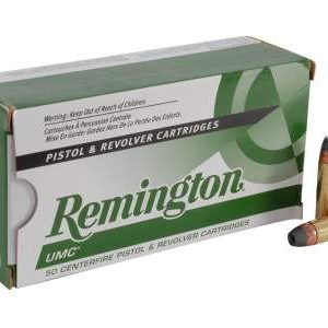 remington 38 special +p ammunition umc l38s2 125 grain jacketed hollow point case of 500 rounds