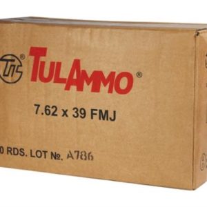 tula 7.62x39mm 124 grain hp case 1000 rounds