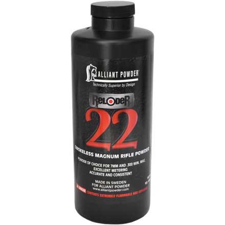 Alliant Reloder 22 Powder Alliant Reloder 22 Powder