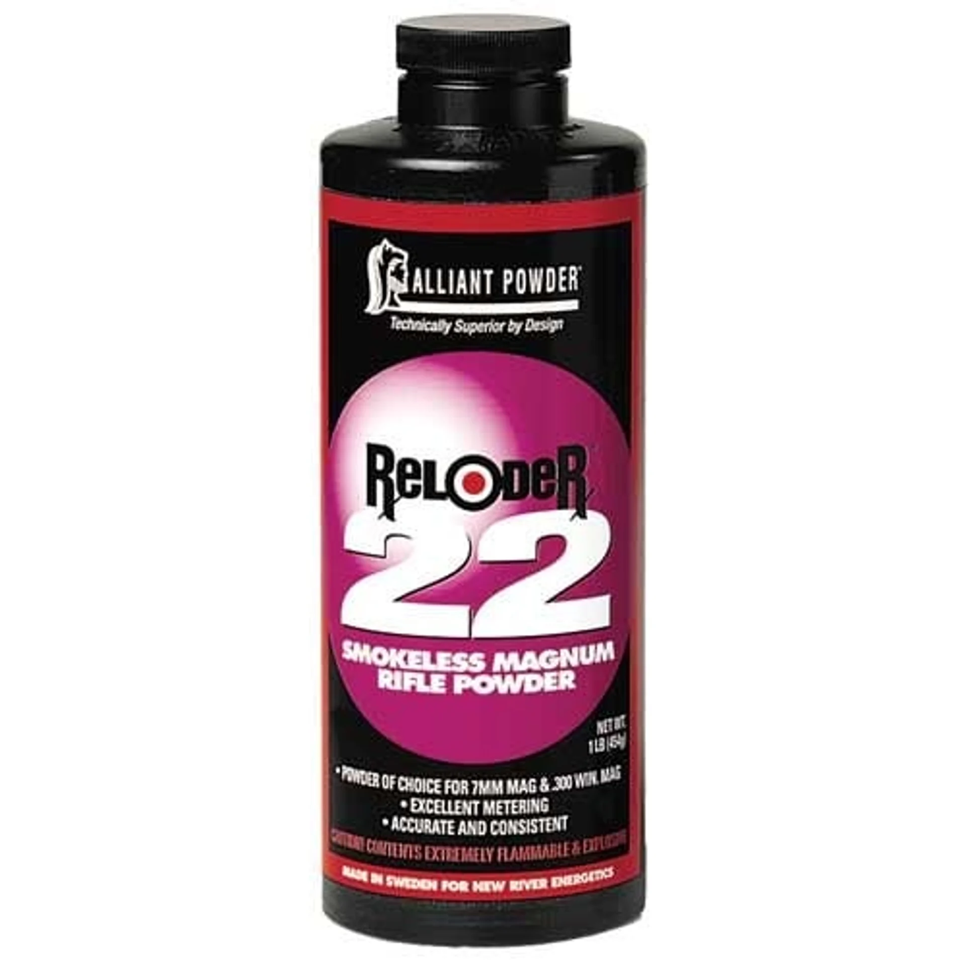 Alliant Reloder 22 Smokeless Gun Powder Alliant Reloder 22 Smokeless Gun Powder