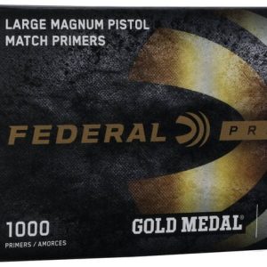 federal premium gold medal large pistol magnum match primers #155m